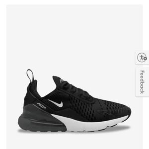 Nike Air Max 270 Black and White Sneakers